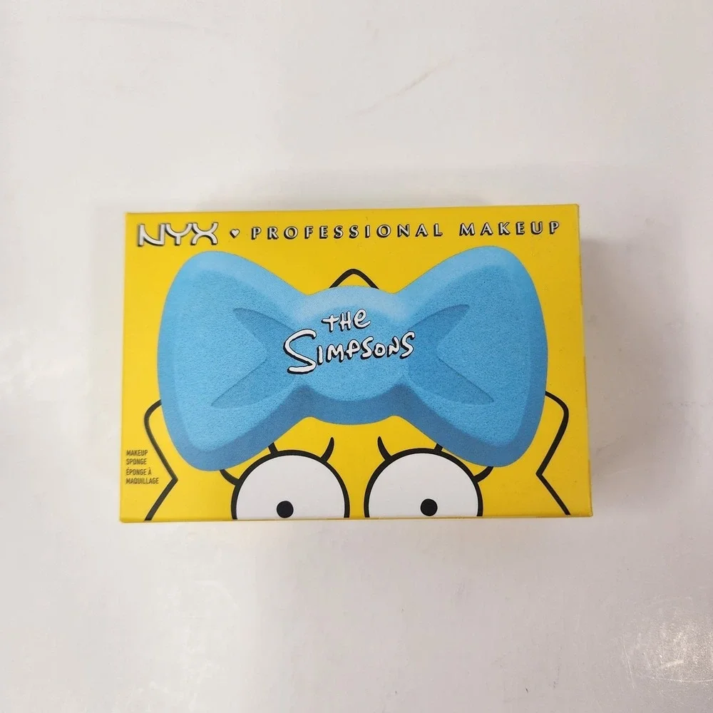NYX The Simpsons Makeup Sponge Maggie Blue Bow New In Box